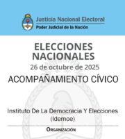 Idemoe observará las elecciones argentinas 2025
