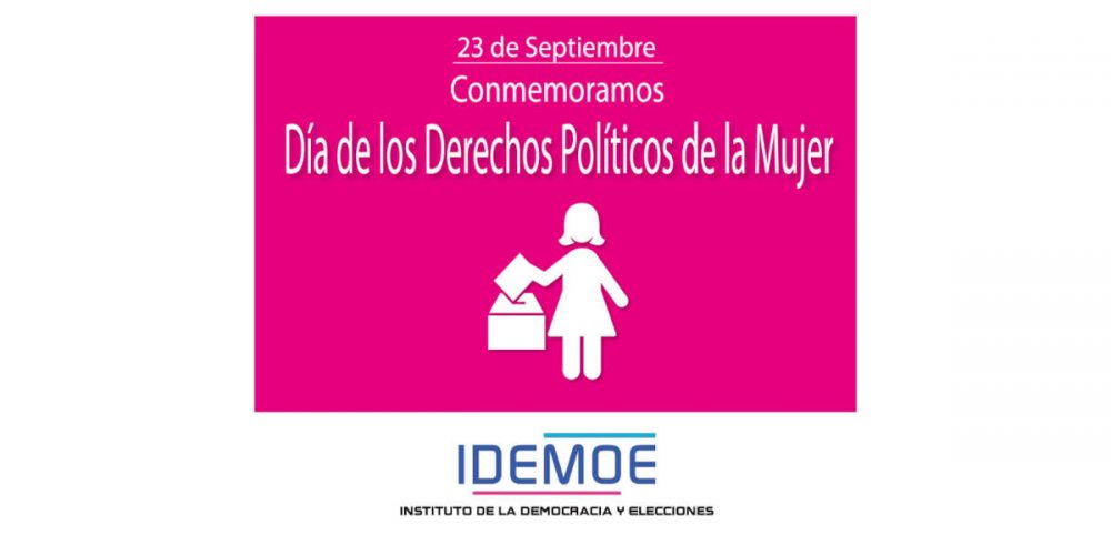 Dia de los derechos politicios de la Mujer 23 de septiembre Conmemoracion