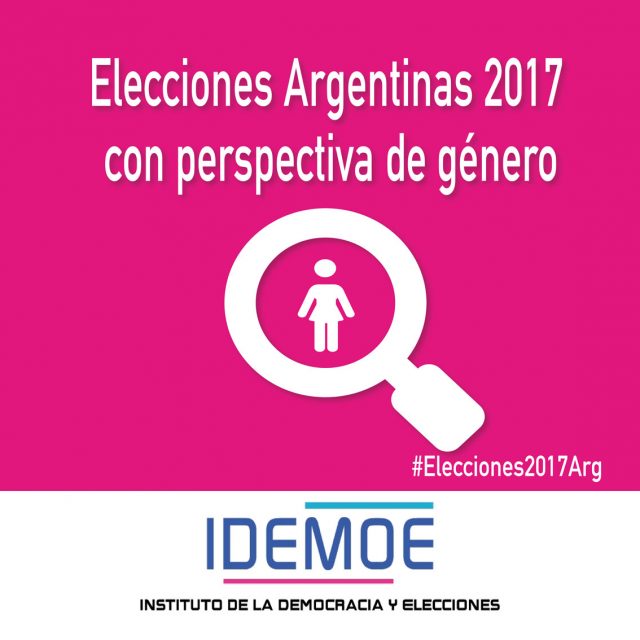 IDEMOE propone que se profundice la  perspectiva de género en el proceso electoral 2017