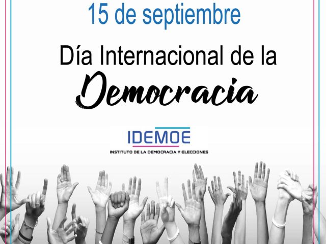 Conmemoramos el Día Internacional de la Democracia