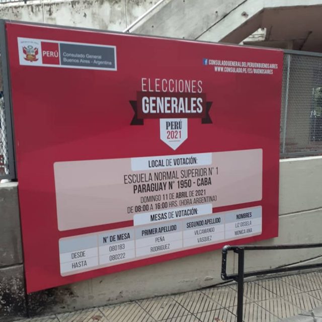 Informe final: Misión de Observación Electoral Internacional -Elecciones Generales Perú 2021- Primera Vuelta