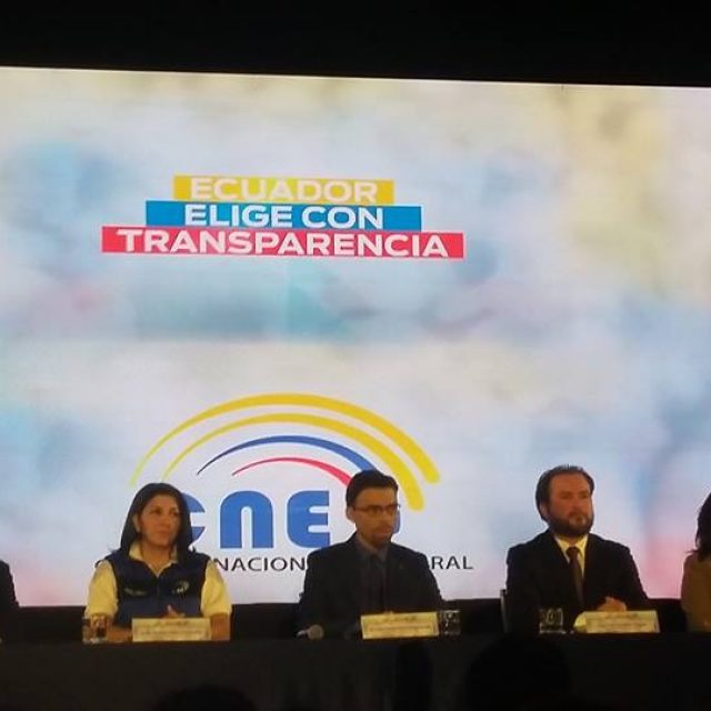 Idemoe observó elecciones en Ecuador