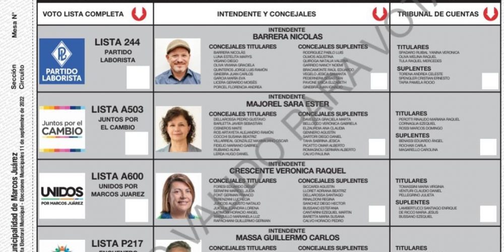 MARCOS JUÁREZ, IDEMOE OBSERVARÁ LAS ELECCIONES MUNICIPALES
