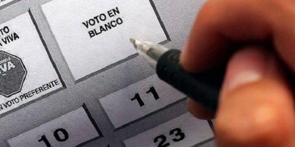 ¿Cómo se computa el voto en blanco para las elecciones presidenciales del próximo 25 de octubre?