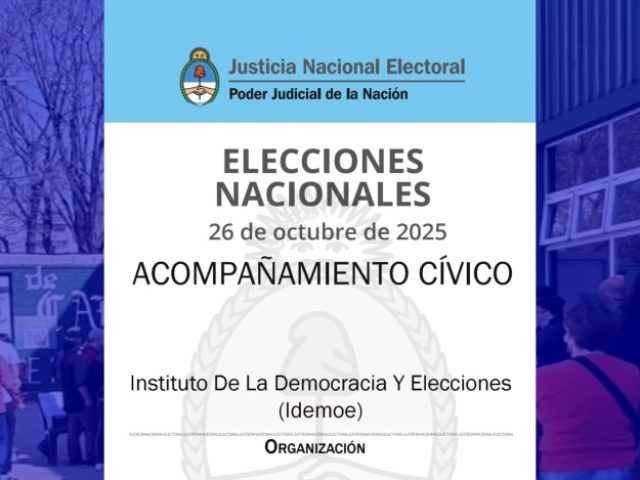 IDEMOE OBSERVARÁ EL ESTRENO DE LA BUP