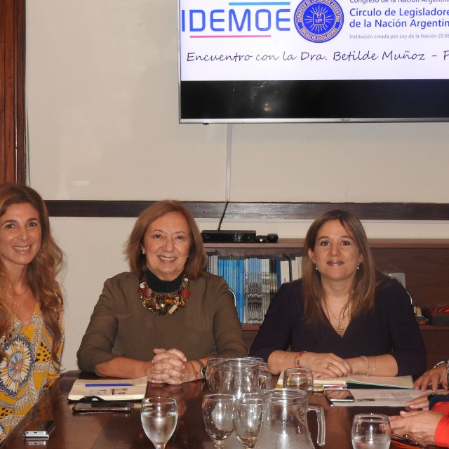 Encuentro con la Directora de Inclusión de OEA