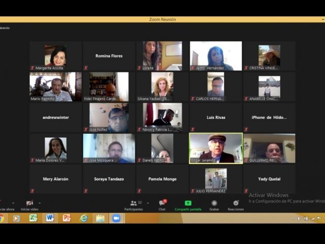 Conversatorio Internacional entre IDEMOE y Ecuador para las observaciones en las elecciones presidenciales en Ecuador