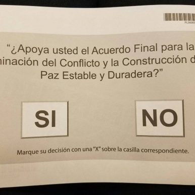 Plebiscito Colombia 2016