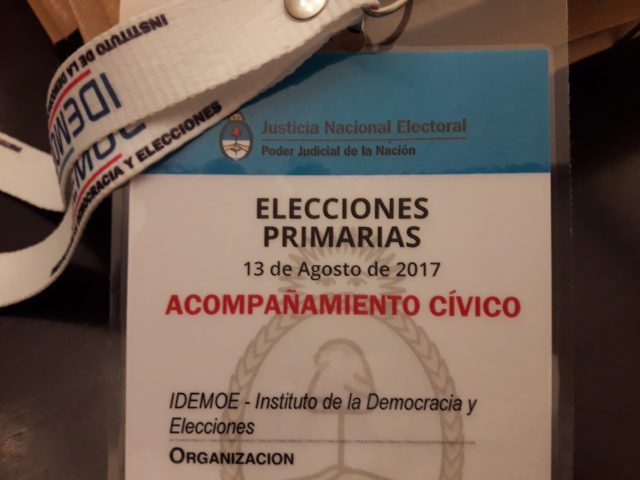 Observaremos las elecciones en todo el país