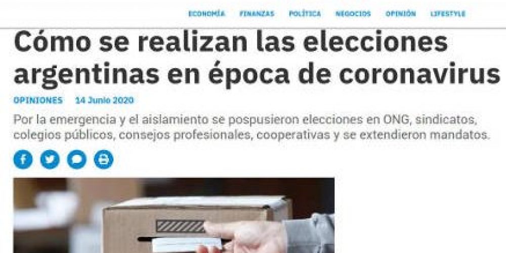 Covid-19 y las elecciones en el tercer sector (ONGs).