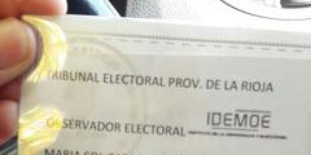 Observaremos en La Rioja las elecciones del 4 de Junio