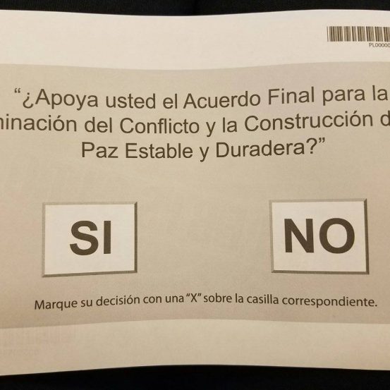 Plebiscito Colombia 2016