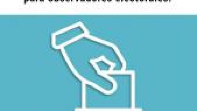 Protocolo COVID 19 para observadores electorales de IDEMOE