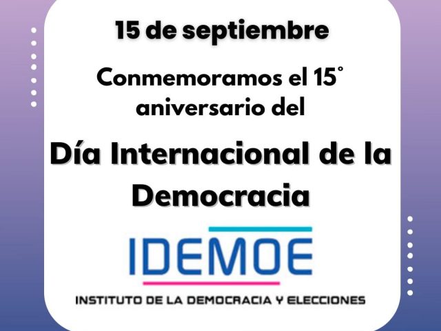 Día de Internacional la Democracia